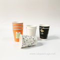 Biodegradable12oz double wall cup kraft paper cup